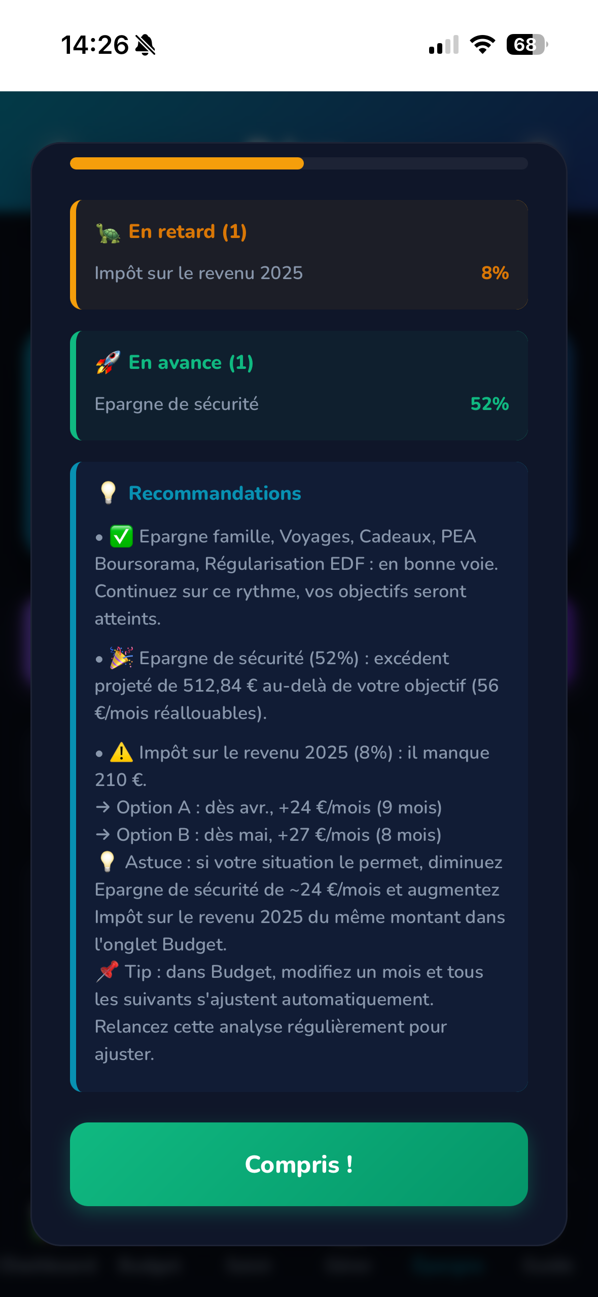Analyse Épargne